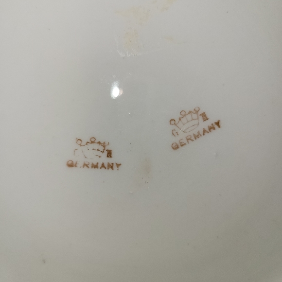 Vintage German Serving Plate With Grapes - Picture 3 of 3